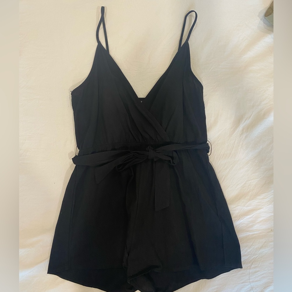 Shein Black Romper